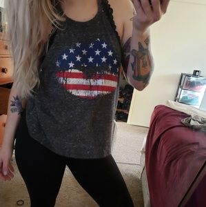 *3 for $12* American Flag Lip Halter